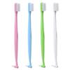 BAZEITFLOW 4Pcs Double-Headed Interspace Toothbrushes Manual Interdental Brushes Soft Tuft Ergonomic PP Travel-Friendly Teeth Cleaning view 1