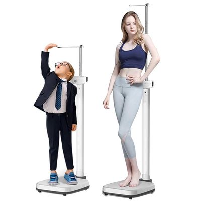 Body Weight Scale Tool Height Body Fat Analyzer 440LB Capacity Physician,Scale with LCD Display for Weight/Height BMI Measurement