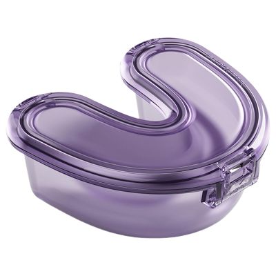 Travel Friendly Guard Holder Ensuring Hygiene and Adult Storage Case for Aligners and Mouthguards