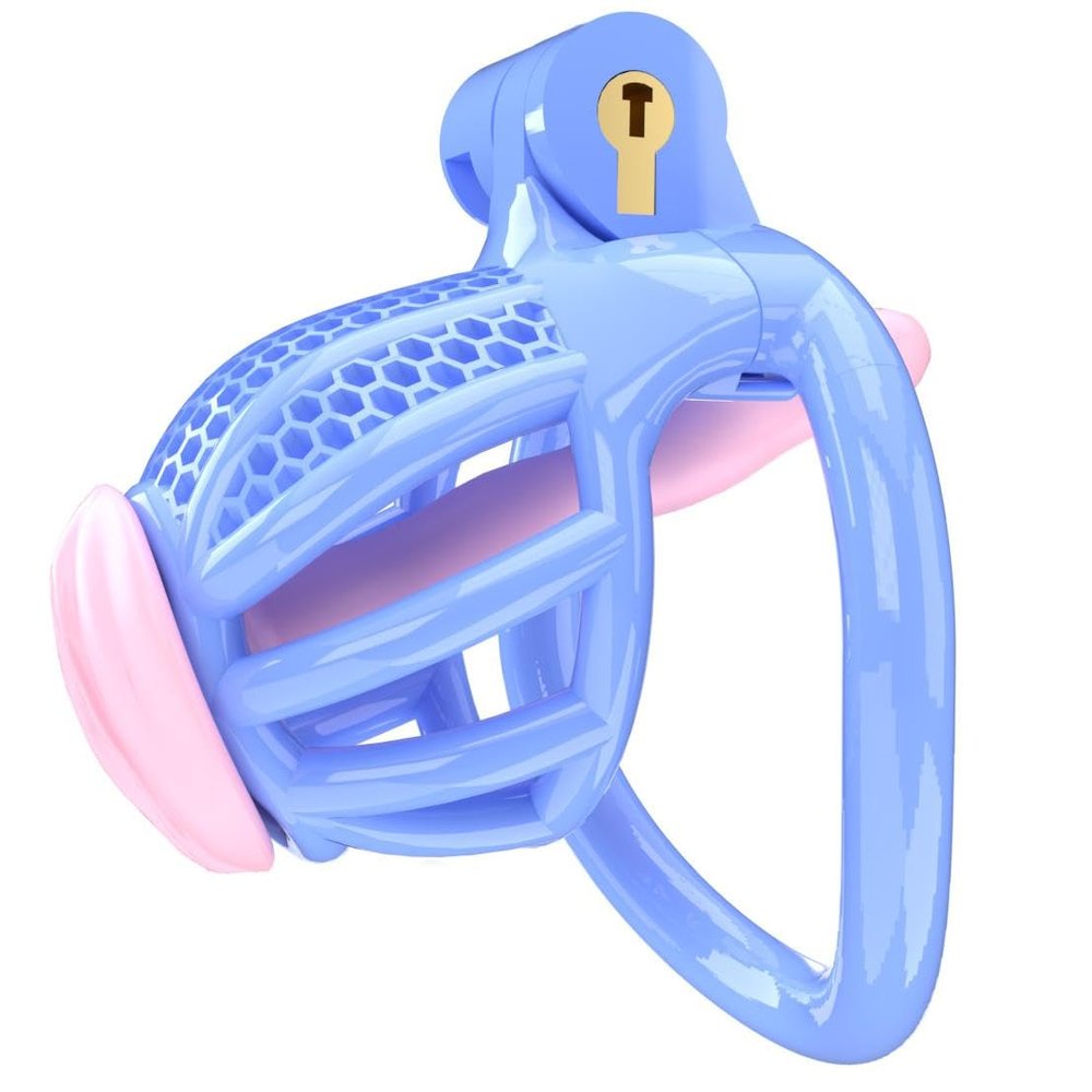 Adjustable Safety cage Protective cage (Curved), Resin, Honeycomb-Shaped Ventilation Holes (UKA117) (E4L)