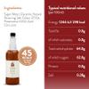 Simply Pecan Syrup, Vegan, Halal & Nut Free Flavoured Syrup for Coffee, Hot Chocolate, Cocktails & Baking (1 Litre) view 3