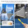 360 Rotating Adjustable Triangle Cleaning Mop with Scraper,Extendable Automatic Squeezing,Microfiber Dry&Wet Dust Mop,Multifunctional,for Floor Window Wall-Blue||4 Cloth view 4