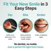 Thermo-Adaptive Smart Full Dentur, Premium Dentures Silicone Reline Kit, Silicone Reline Denture Set, Soft Denture Reline Kit for Men and Women, Lower Dentures Ideal for Comfort and Beauty (2) view 4