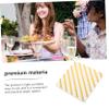 FRCOLOR 40sheets Foil Dinner Napkins Gold Wedding Party Banquet Supplies Napkin Tissue for Restaurant Event Cocktail Occasion view 3