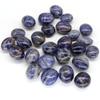 Natural Blue Sodalite Round Crystals Quartz Mineral Specimen Tumbled Stone Bulk Home Aquarium Decoration view 1