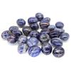 Natural Blue Sodalite Round Crystals Quartz Mineral Specimen Tumbled Stone Bulk Home Aquarium Decoration view 4