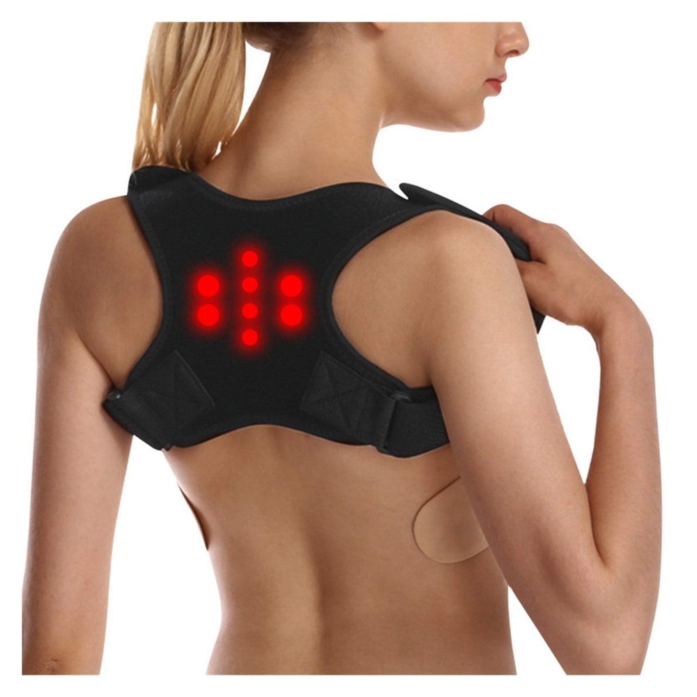 Adjustable Adult Corset Back Corrector Therapy Shoulder Lumbar Brace Spine Support Belt Correction for Men Women good