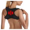 Adjustable Adult Corset Back Corrector Therapy Shoulder Lumbar Brace Spine Support Belt Correction for Men Women good view 1