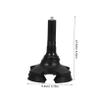 OUNONA Anti-Slip Replacement and Cane Plastic Tips Walking Aluminum Alloy Material Providing Greater Balance and Stability for Suitable Trekking Poles, Crutches, and Walking Sticks view 2