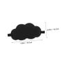 SOPOTUTU Cute Sleeping Eye Mask for Women with Fluffy Pattern Soft Material for Airplane Travel and Night Sleep view 2