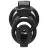 Classic Black Plastic Indoor Fitness Protection Cage, Wearable Special Cage, Washable Design, Couple Gift - D3-UK (S) view 3