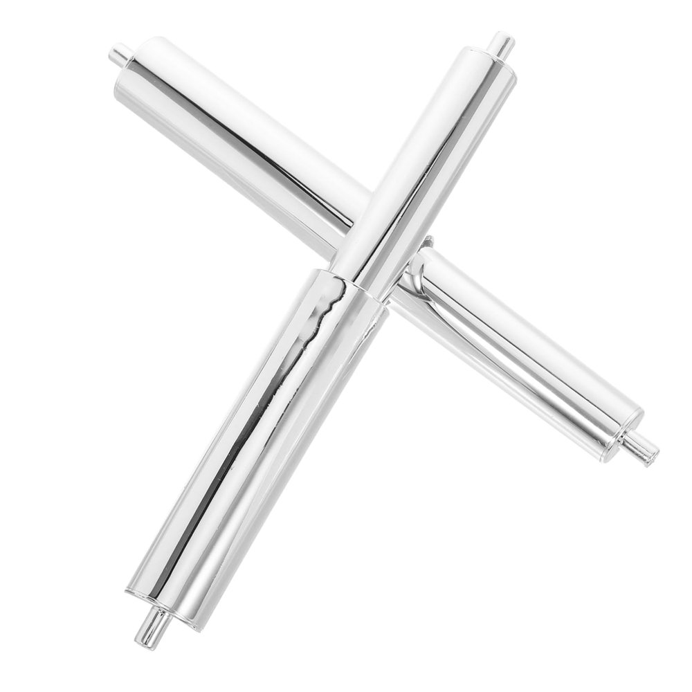 CLISPEED Toilet Roll Holder Insert and Spring Loaded Replacement Paper Roll Insert Plastic Rods 2pcs Easy to Apply Safe for Long Time Use for Bathrooms and Restaurants