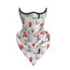 JIUTY Cartoon Mushrooms Face Cover Scarf, Breathable for Running Camping Climbing view 2