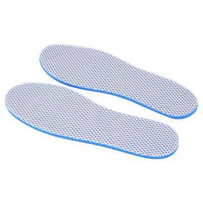 Memory Foam Insoles for Men Women, Breathable Dual Layer Sneaker Inserts Cushion Pads for Shoes Size 43-44