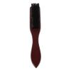 Beaupretty Vintage Retro Beard Grooming Brush for Men with Wooden Handle and Nylon Bristles Small Soft Beard Brush for Removing Grime and Scalp Massaging and Styling view 1