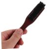Beaupretty Vintage Retro Beard Grooming Brush for Men with Wooden Handle and Nylon Bristles Small Soft Beard Brush for Removing Grime and Scalp Massaging and Styling view 4
