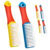 PACKOVE Shoe Cleaning Brush Set Great Cleaning Power for Clothes and Shoes 6pcs and Sturdy Bristles with Plastic Handles for Bathroom and Kitchen Use view 1