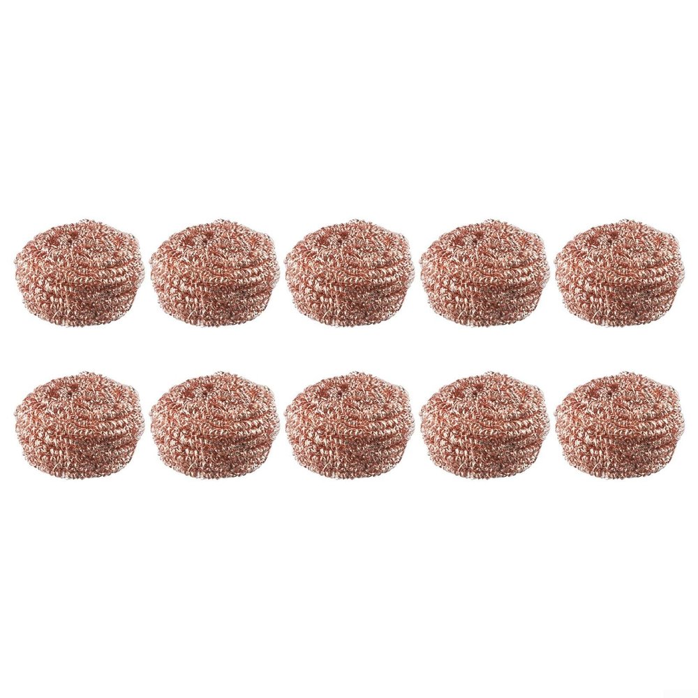 10PCS Copper Wire Cleaning Balls, Essential Tool for Nozzle Maintenance and Cleaning