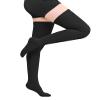 Evolyline Medical Compression Stockings for Women Men 15-20 Mmhg, Thigh High Compression Socks for Women Closed Toe Stockings with Silicone Band, Firm Graduated Support for Varicose Veins, Edema view 1