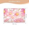 Cartoon Coneflower Peach Gold Potty Training Pee Pad Soft Absorbent Bed Wetting Pads Portable Toddler Bedding Products for Children Adults Pets , 52" L x 34" W almohadilla impermeable para view 2