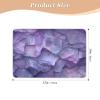 Architectural Design Amethyst Texture Purple Changing Pad Covers Highly Absorbent Pets Potty Training Mat Skin-Friendly Cradle Mattress for Baby Boys Girls, 52" L x 34" W almohadilla view 2