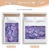 Architectural Design Amethyst Texture Purple Changing Pad Covers Highly Absorbent Pets Potty Training Mat Skin-Friendly Cradle Mattress for Baby Boys Girls, 52" L x 34" W almohadilla view 4