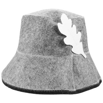 BOJHGO Sauna Hat 2pcs Mens Shower Cap Bucket Hats For Woman Felt Bathroom Supplies Sauna Supply Lightweight Grey Comfortable