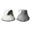 BOJHGO Sauna Hat 2pcs/set Felt Bath Hat Traditional Lightweight Multipurpose Shower Cap for Bathing Steaming Men Women view 4