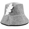 BOJHGO Sauna Hat 2pcs Felt Sauna Hat Sauna Hat for Sauna Water Absorption Sauna Hat Portable Supple Sauna Hat view 1