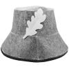 BOJHGO Sauna Hat 2pcs Felt Sauna Hat Sauna Hat for Sauna Water Absorption Sauna Hat Portable Supple Sauna Hat view 2
