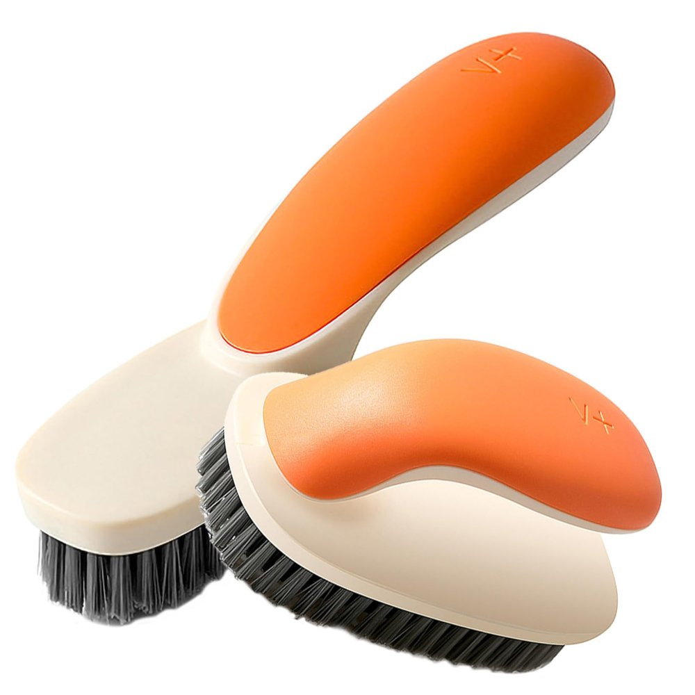 2pcs Multi Function Cleaning Brush Handheld Soft Bristle Brush