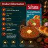 Suhana Spices Mix Powder (Box) - Indian Spice Blend for Mumbai Style Vegetable Curry | Bhaji Seasoning Mix - Speeds Up Cooking Process (Pack of 4, Suhana Pav Bhaji Masala 100g Box) view 2