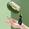 Mini Lint Roller for Travel, Portable Double Sided Lint Remover for Clothes Sticky Roller with Hand Strap for Sofas, Sheets, Car Cushions view 3