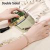 Mini Lint Roller for Travel, Portable Double Sided Lint Remover for Clothes Sticky Roller with Hand Strap for Sofas, Sheets, Car Cushions view 4