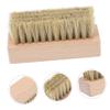 DEARMAMY 3pcs Wooden Handle Cleaning Brush for Shoes Compact Laundry Brush for Clothing for Household Use Random Color view 3