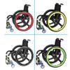 MYRDBT 22/24-Inch Rear Wheel Sports Wheelchair Cover,Non-Slip Wear-Resistant Silicone Hand Push Cover Improve Grip and Traction,1Pair view 4