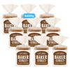 White and Brown Sliced Bread, 550g (9x550g Brown) view 1