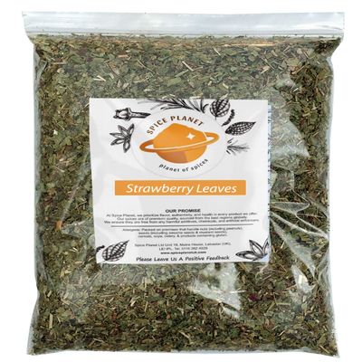 50g | Strawberry Leaf | Leaves Dried Cut Herbal Tea Fragaria vesca Premium Quality by Spice Planet (50 Grams)