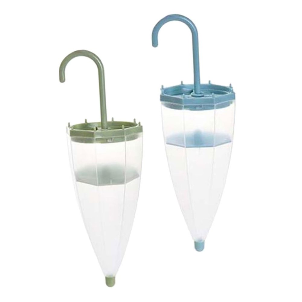 Alipis 2pcs Umbrella Shaped Moisture Absorber Humidity Absorber Hanging Box Dehumidification Box for Wardrobe