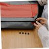 Veemoon 20pcs Replacement Luggage Feet Pads, Black Plastic Bag Feet Studs with Screws, Nuts and Washers, Easy Install Suitcase and Bag Base Fixing Parts view 4