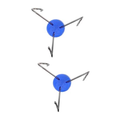 DEARMAMY 2pcs Vertical Infusion Stand Hook Hanger for Home Clinic Hospital Stainless Steel Hook Hanger Infusion Rack Parts Stand Accessory