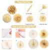 Vlipoeasn Retirement Decorations for Men Women, Champagne Gold Official Retired, Happy Retirement Banner Swirls Party Supplies Retired Farewell Party Set Work Graduation Party Decorations view 3