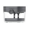 Denture Soaking Container, Denture Bath Box, 3.62x2.8x3.78 Inches Protective Cover Lid Leak Proof Design, Cleaning Tool Set for Teens, Kids, Elderly, Travel and Night Guard Storage view 1