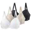 3 Pieces Push up Bras for Women My Orders, Women's Fashion Minimiser Bras Full Coverage Lace Bralette Comfit Padded Support Bra view 3