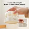 Genrico Denture Soaking Containers Denture Case, with Mirror Protective Cover and Cleaning Tools for Children Teens Older Adults and Travel, white, Consulte la descripcin, See description view 2