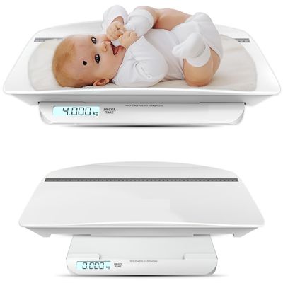 Digital Baby Weighing Scale with Height Meter & Baby Tray - Infant Weighing Machine - Up to 20Kg Weight Capacity - Accurate and Reliable Measurements