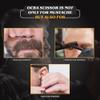 OCBA Beard Scissor Professional Moustache Scissors Ear and Nose Hair Trimming Scissors Stainless Steel, Safety Use for Eyebrows (Black) view 4