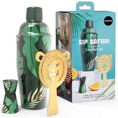 Sip Safari Jungle Cocktail Set