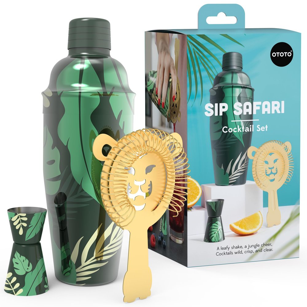 Sip Safari Jungle Cocktail Set