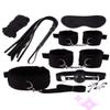8-Piece Classic Comfort Nylon Home Fitness Multi Functional Adjustable Set, Washable Design, Comes With Fitness Wristband And And Training Whip - D4 view 1